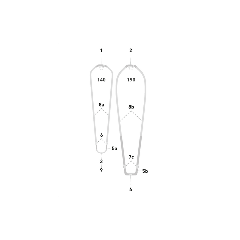 Duotone EVA grip Platinum Aero (2pcs) (SS22-onw) 2022