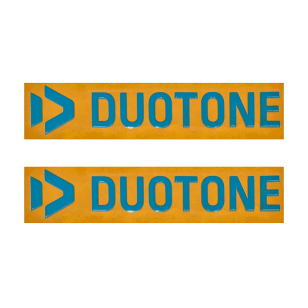 Duotone 3D Logo Sticker 2024