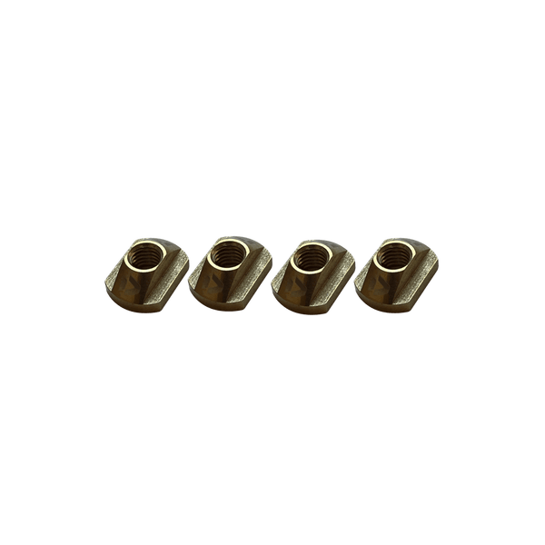 Duotone TrackNut Brass QM (4pcs) 2024