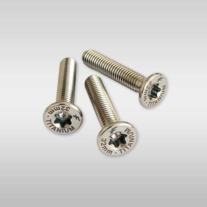 F-ONE M6-32Mm Tapered Head Screws (Titanium - T30 Torx) X3