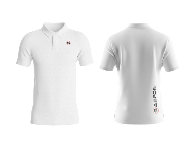 White Sabfoil Polo - size XXL