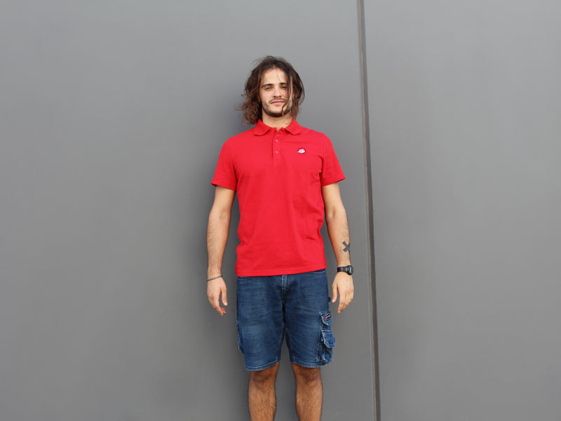 Red Sabfoil Polo - size XXL