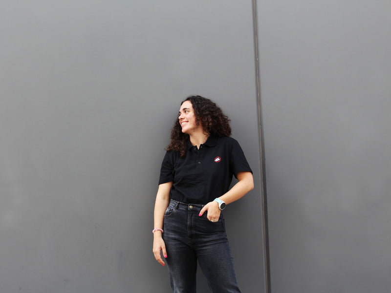 Black Sabfoil Polo - size XXXL